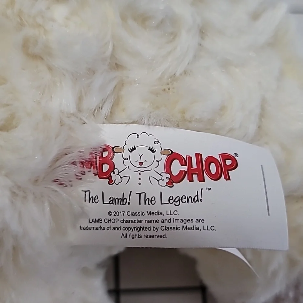 Multipet Lamb Chop Dog Toy with Squeaker, Large‎ Size NWT